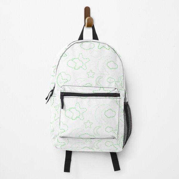 Item preview, Green Nursery Stars Moon Clouds Pattern designed and sold by everything4eva.