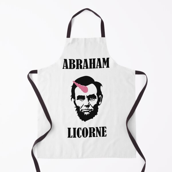 Item preview, Abraham unicorn humor designed and sold by Curlyhaire.
