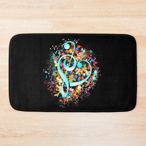 Item preview, Music Heart, Treble Clef, Bass Clef designed and sold by boom-art.
