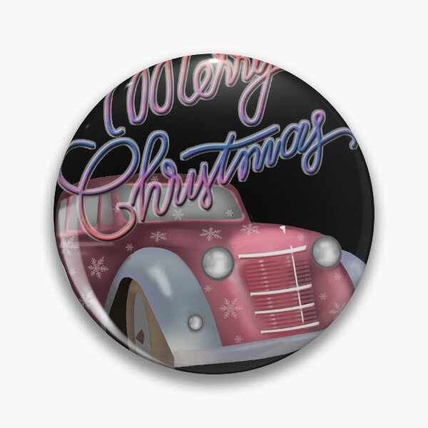 Item preview,  Mary Christmas with retro car designed and sold by Galina Kostyaeva.