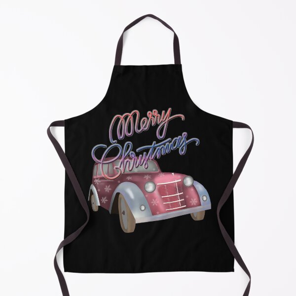 Item preview, Mary Christmas with retro car designed and sold by Galina Kostyaeva.