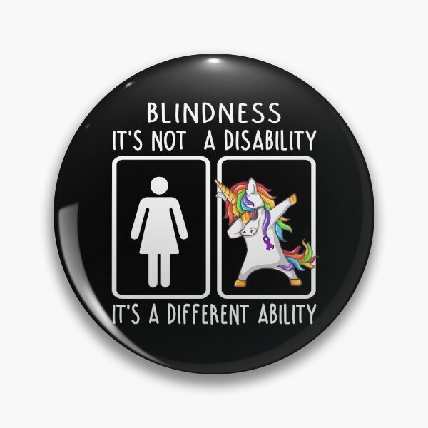 Item preview, Blindness It's not a Disability It's a different Ability designed and sold by DianabellShop.