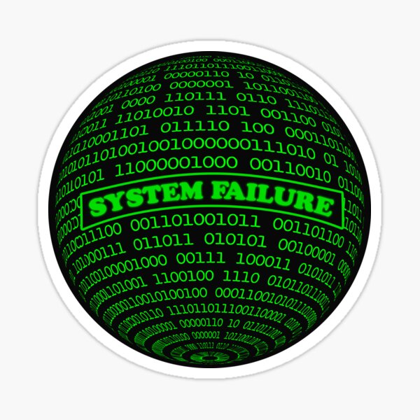 Item preview, Cyber security - Hacker - Binary Earth - Matrix System Failure  designed and sold by clubtee.