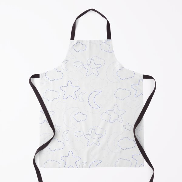 Item preview, Violet Nursery Stars Moon Clouds Pattern designed and sold by everything4eva.