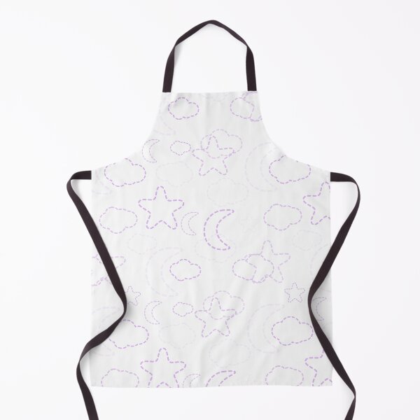 Item preview, Purple Nursery Stars Moon Clouds Pattern designed and sold by everything4eva.