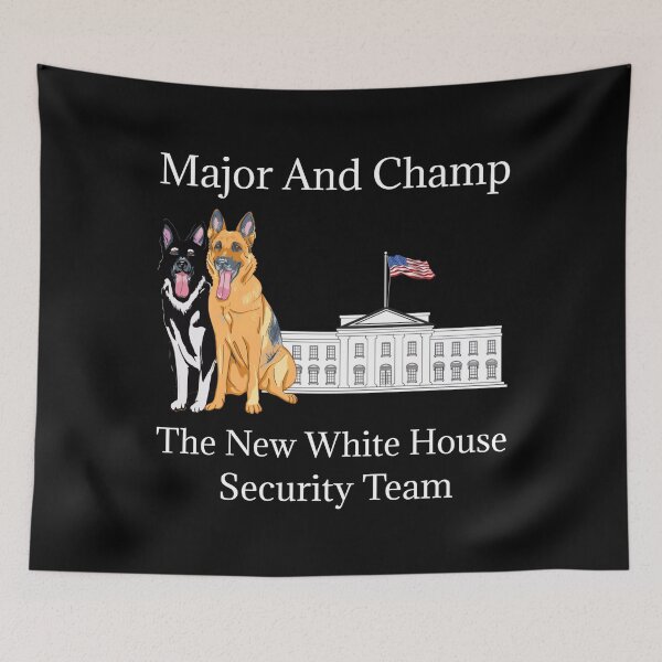 Item preview, Dog Profession Major And Champ The New White House Security Team  designed and sold by Pantherxel.