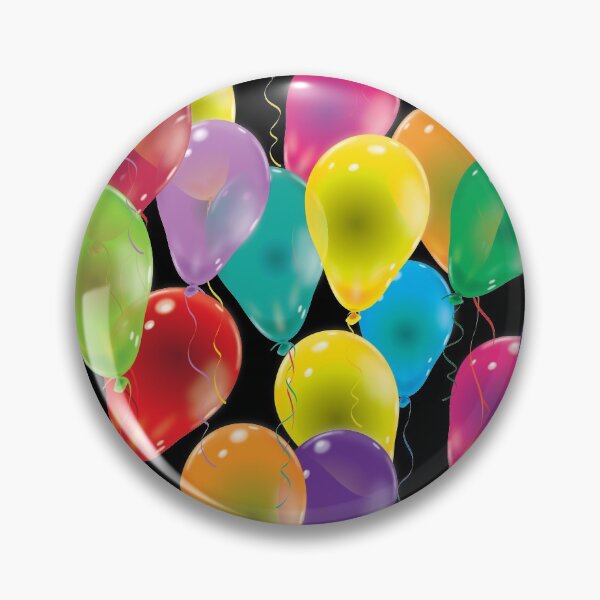 Item preview, Colourful Balloons designed and sold by AmberleeCraftin.