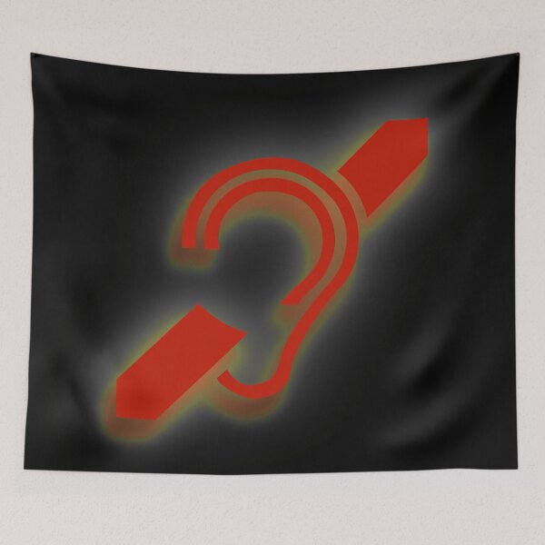 Item preview, Hearing Impaired Emblem designed and sold by Chaotic Neutral.