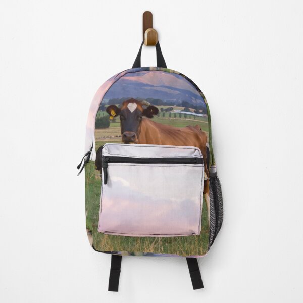 Item preview, Cows And Mountain Sunrise designed and sold by KarenWoodArt.