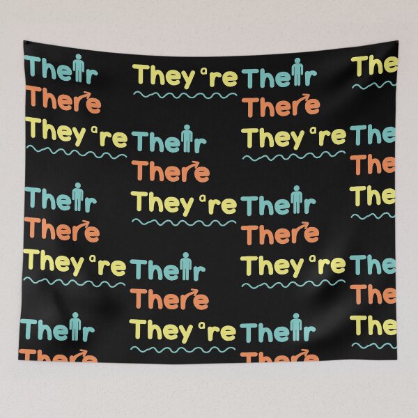 Item preview, Their There They're - I'm Silently Correcting Your Grammar designed and sold by styleofpop.