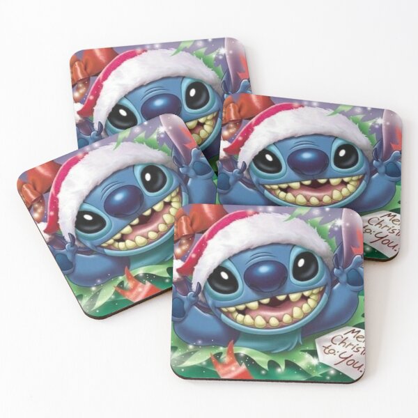 Aperçu de l'œuvre Stitch and lilo merry christmas créée et vendue par The-Best-Arts.