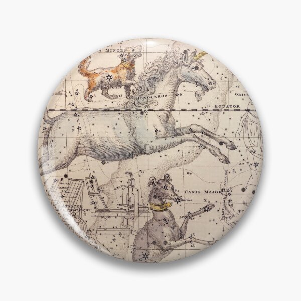 Item preview, Vintage map - Canis Major Canis Minor Monoceros Argo Navis - Alexander Jamieson 1820 designed and sold by DejaVuStudio.