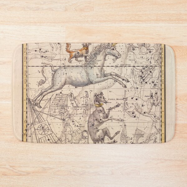 Item preview, Vintage map - Canis Major Canis Minor Monoceros Argo Navis - Alexander Jamieson 1820 designed and sold by DejaVuStudio.