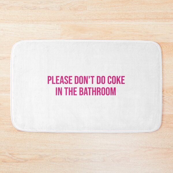 Item preview, Please Don't Do Coke In The Bathroom Funny Mask  designed and sold by youssefattigui.