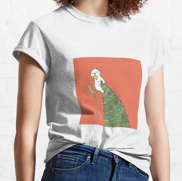 Christmas Tree Moo Classic T-Shirt