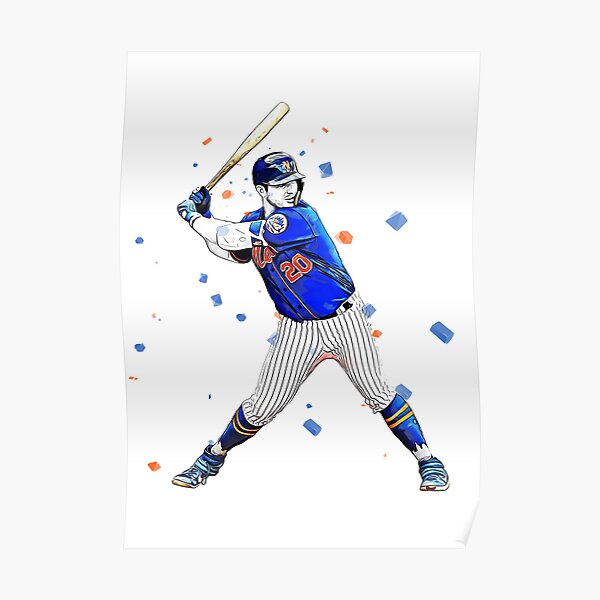  Pete Alonso Baseball Poster0 Canvas Art Posters Home Fine  Decorations Frame:24x36inch(60x90cm): Posters & Prints