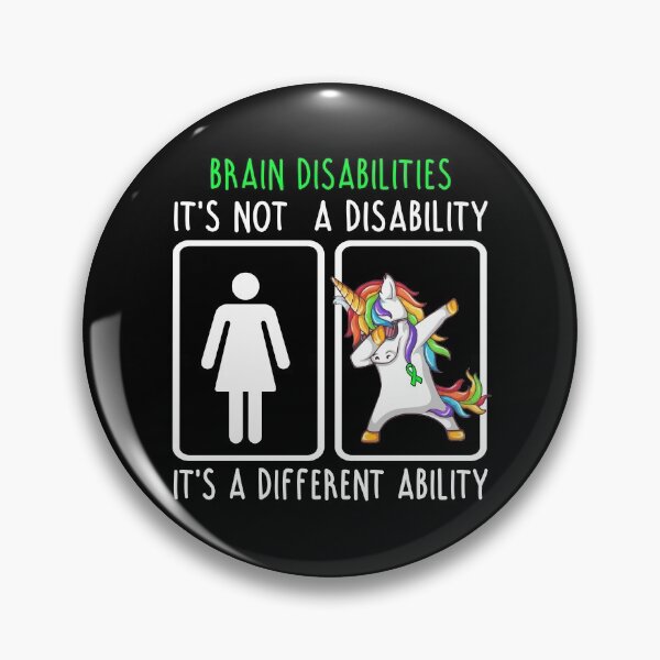 Item preview, Brain Disabilities It's not a Disability It's a different Ability designed and sold by DianabellShop.