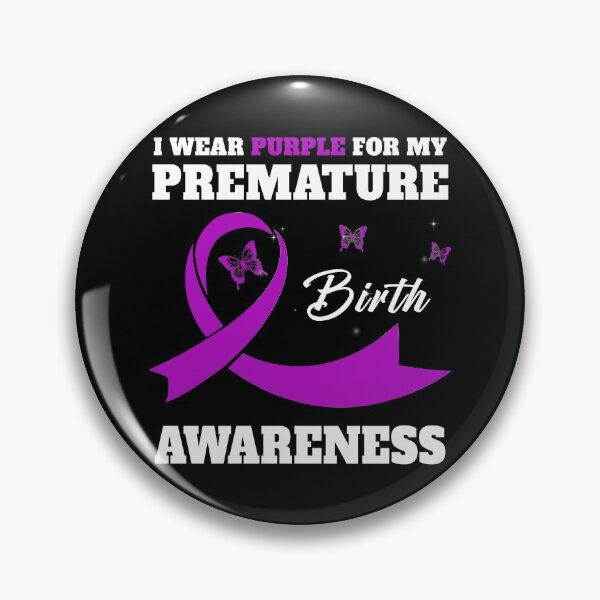 Item preview, Best Wear Purple Ribbon Awareness Shirt Strong Premature Birth Awareness T Shirt designed and sold by tuanitus.