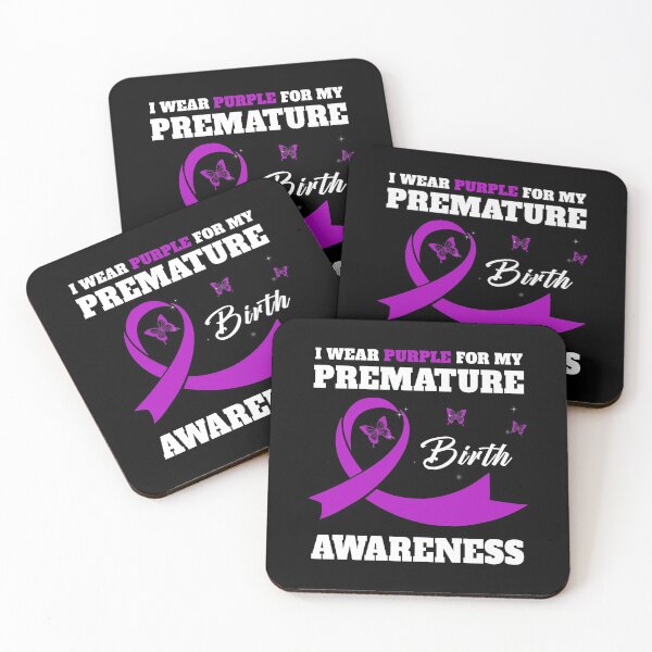 Item preview, Best Wear Purple Ribbon Awareness Shirt Strong Premature Birth Awareness T Shirt designed and sold by tuanitus.