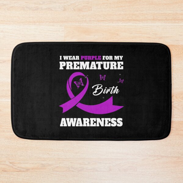Item preview, Best Wear Purple Ribbon Awareness Shirt Strong Premature Birth Awareness T Shirt designed and sold by tuanitus.