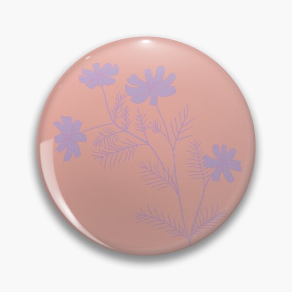Item preview, Summer Cosmos Scattered Sprouting Flowers Pattern Design designed and sold by Fruct.