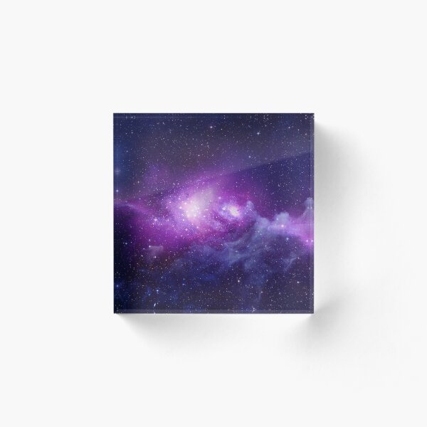 Galaxy Acrylic Block