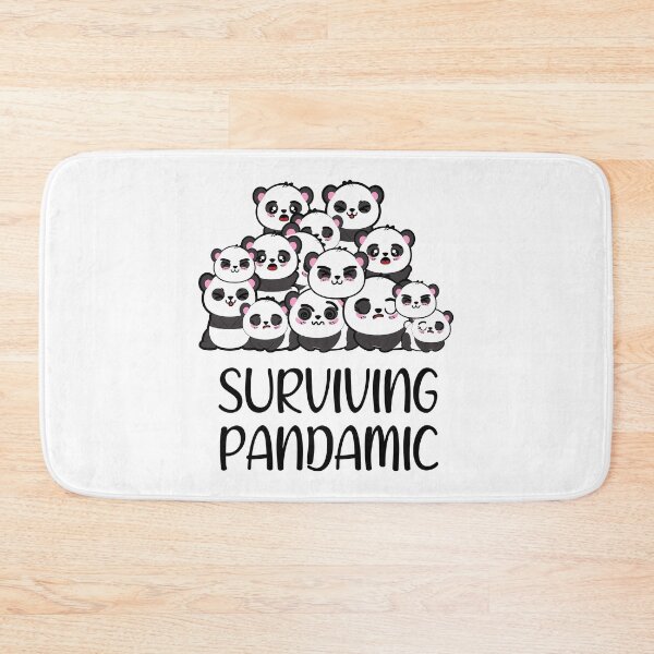 Item preview, Surviving pandamic Kawaii panda designed and sold by KawaiiPark.