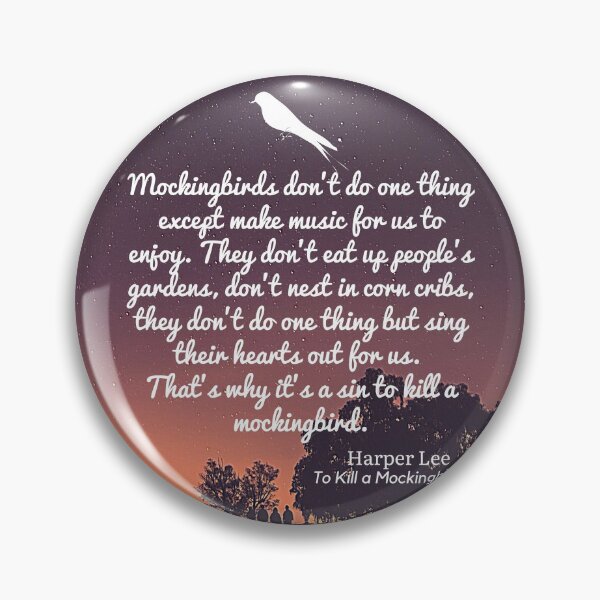 Item preview, It's A Sin To Kill A Mockingbird designed and sold by BeakHouse.