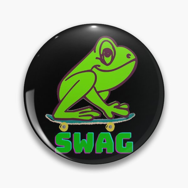 Artikelvorschau, Frog on Skateboard - SWAG entworfen und verkauft von GionaSophia.