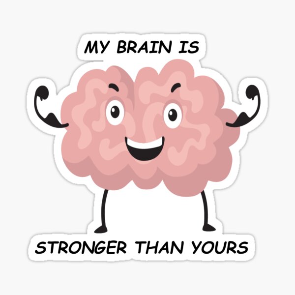 Strong Brain Stickers for Sale | Redbubble Strong Brain Stickers for Sale | Redbubble