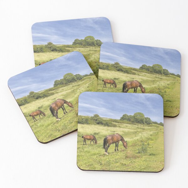 Item preview, Ponies on Cissbury Ring designed and sold by LenBrook.