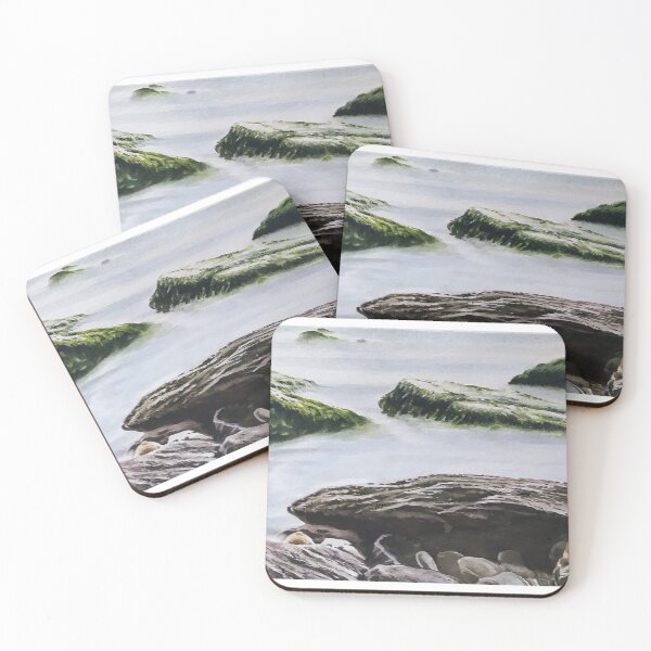 Item preview, Seascape with waves splashing on the rocks_02 designed and sold by Rodel Camacho.