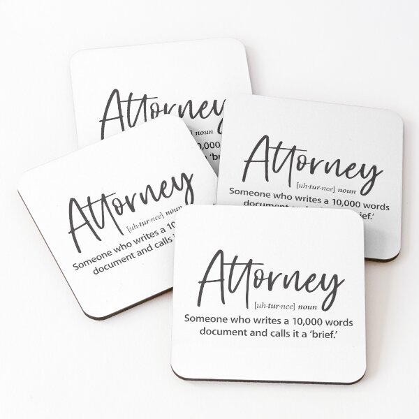 Item preview, Funny Attorney Definition Gift designed and sold by AGDStudio.