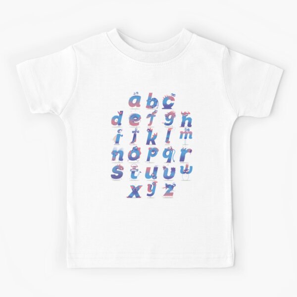 Alphabet Lore Matching Learning 26 Letters Shirt - TeeUni