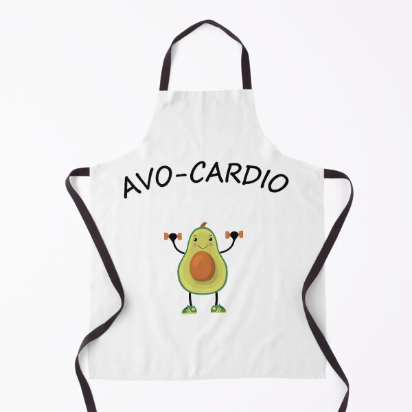 Item preview, Avo-cardio, sports lawyer, humor designed and sold by Curlyhaire.