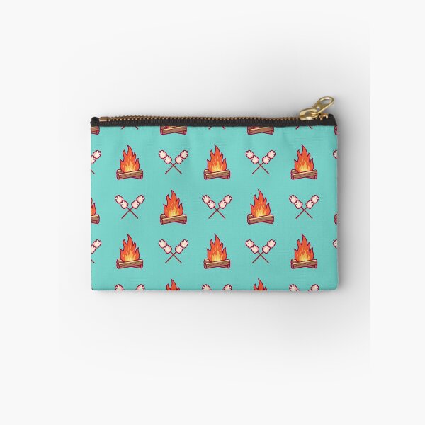 Item preview, Campfire and Marshmallow Pattern designed and sold by CuckooCards.