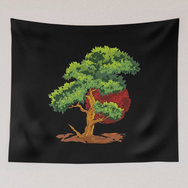 Item preview, Bonsai Tree Japanese Sunrise  designed and sold by kammoe.