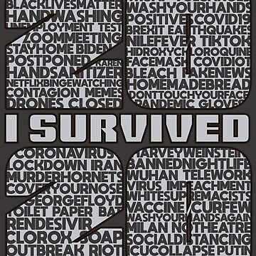 Imagen de la obra I survived 2020 de achoprop