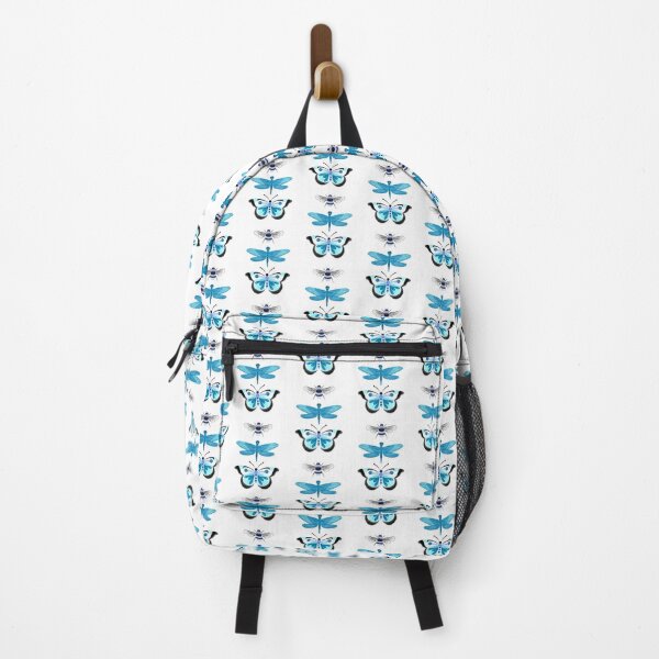 Item preview, Insects bluish designed and sold by Theinkandbottle.
