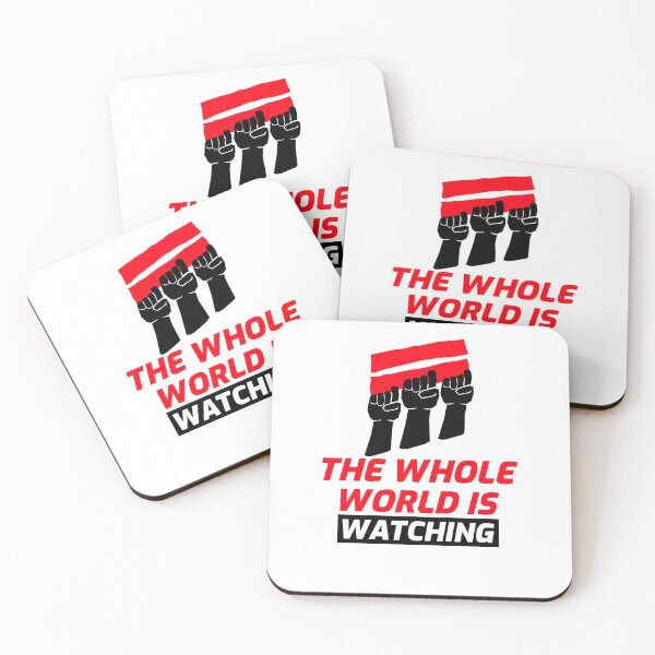 Item preview, The Whole World is Watching 1960's Chicago Retro designed and sold by SKilner.