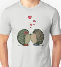 Hedgehogs in love Unisex T-Shirt
