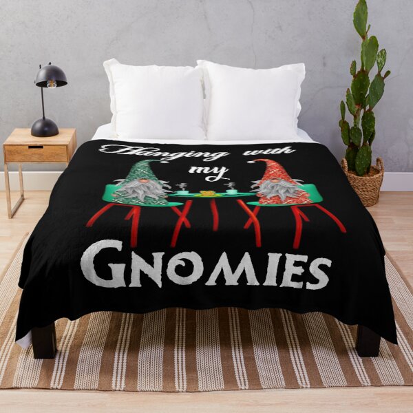 Item preview, Chillin with my gnomies - hanging with my gnomies - Christmas gnomes designed and sold by Designhub14.
