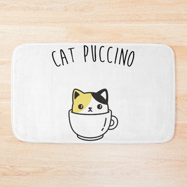 Item preview, cat puccino designed and sold by Curlyhaire.