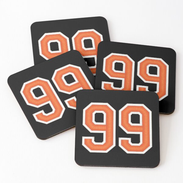Item preview, Sports Number 99 Jersey Ninety-Nine Orange designed and sold by elhefe.