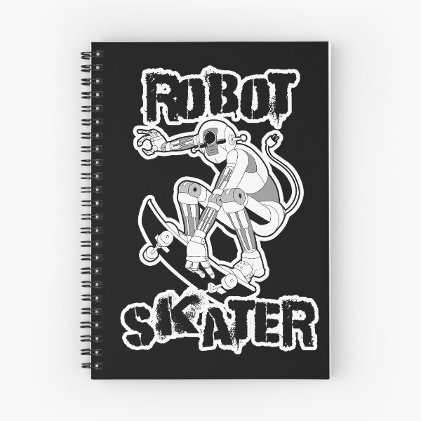 Item preview, Robot Skater Black and White designed and sold by papijandi.
