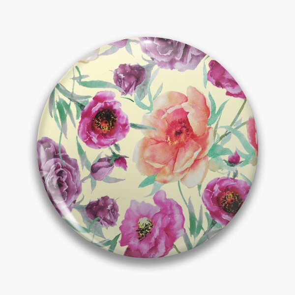Item preview, Watercolor Colorful Flowers designed and sold by Beakka.