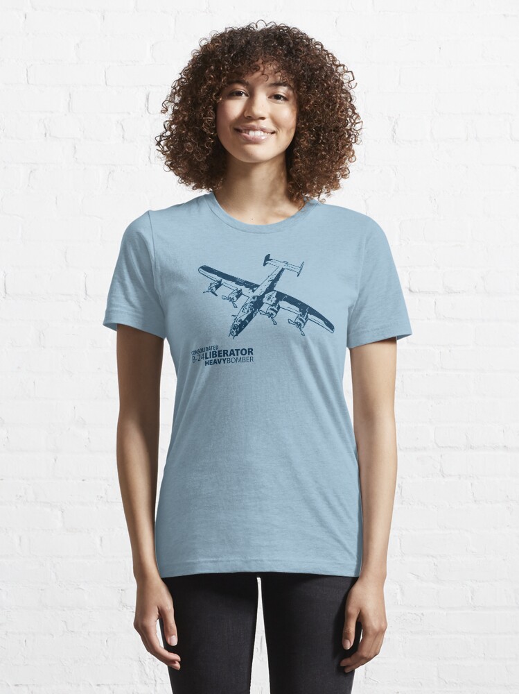 Alternate view of B-24 Liberator Essential T-Shirt
