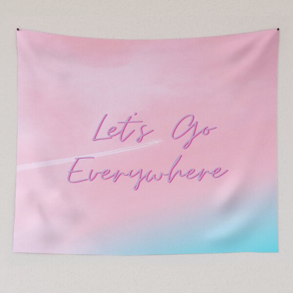 Item preview, Lets go everywhere designed and sold by BloompodDesigns.