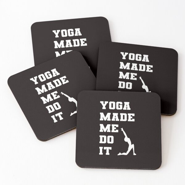Item preview, Yoga Made Me Do It designed and sold by FunnyOfferings.