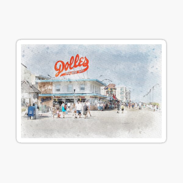 Dolles Candyland Watercolor Sticker